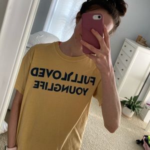 YoungLife yellow tee!!!